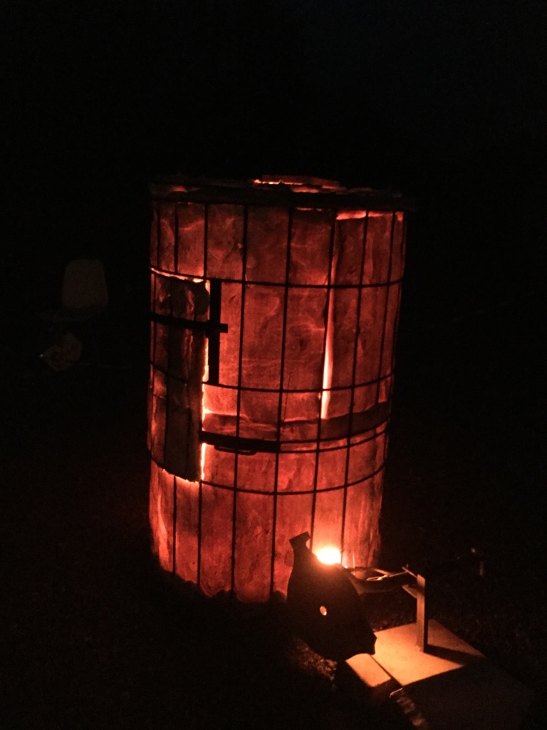 Lumi&egrave;re de feu Cuisson