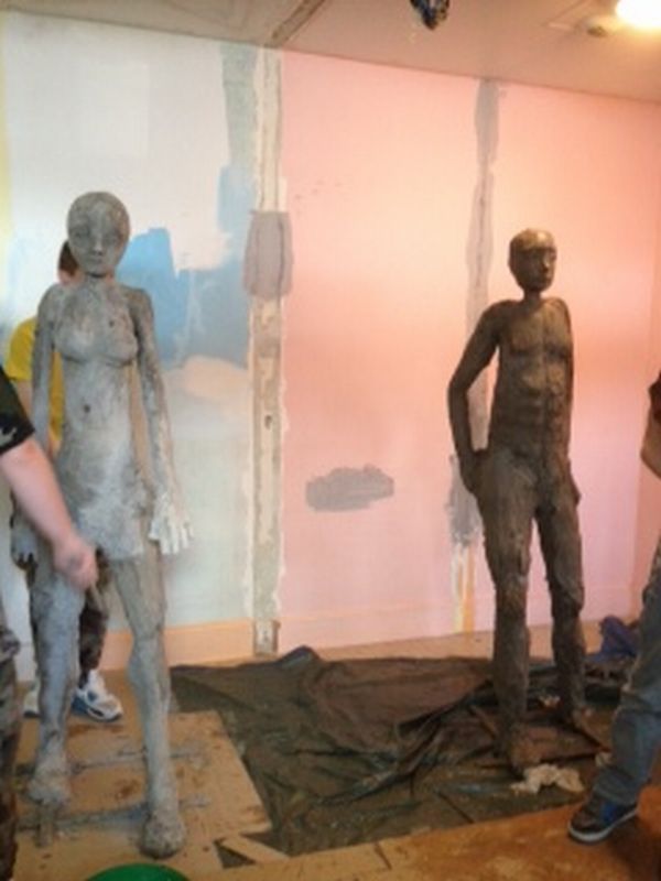 Sculptures m&eacute;moire Robert Aubry