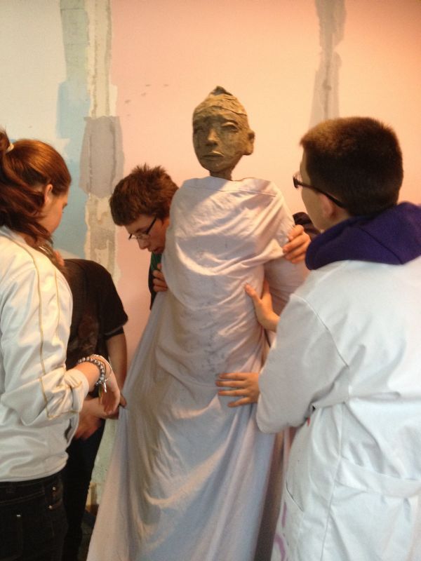 Sculptures m&eacute;moire Robert Aubry