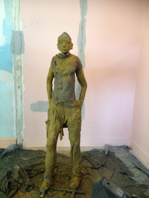 Sculptures m&eacute;moire Robert Aubry