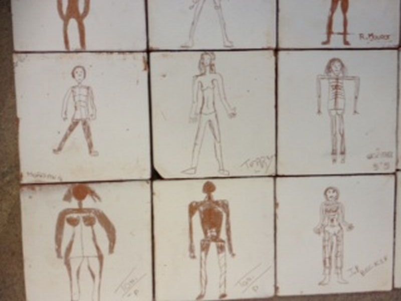 Sculptures m&eacute;moire Robert Aubry