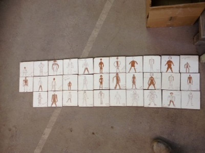 Sculptures m&eacute;moire Robert Aubry