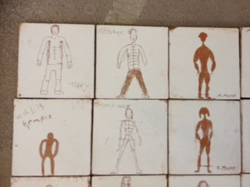 Sculptures m&eacute;moire Robert Aubry