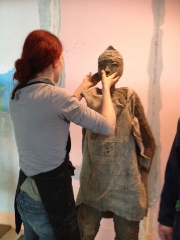 Sculptures m&eacute;moire Robert Aubry