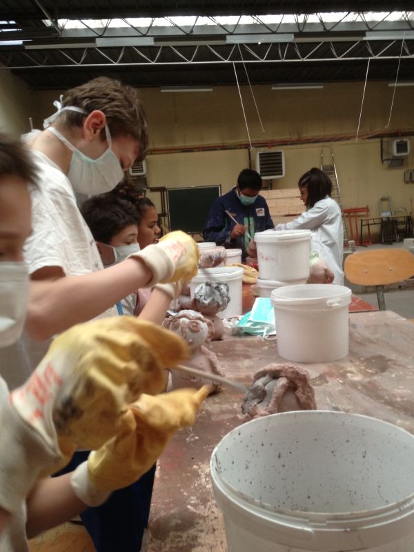 Projet avec le coll&egrave;ge Vandoeuvre