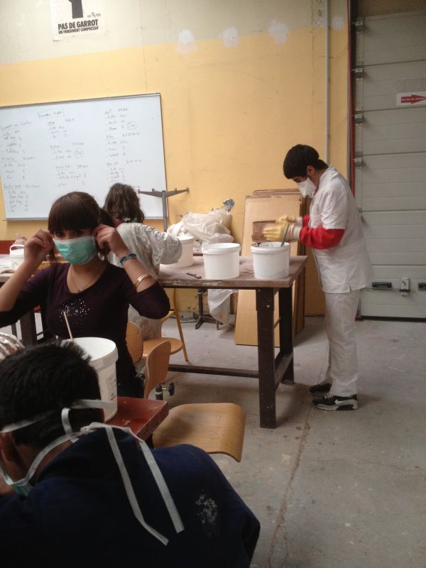 Projet avec le coll&egrave;ge Vandoeuvre