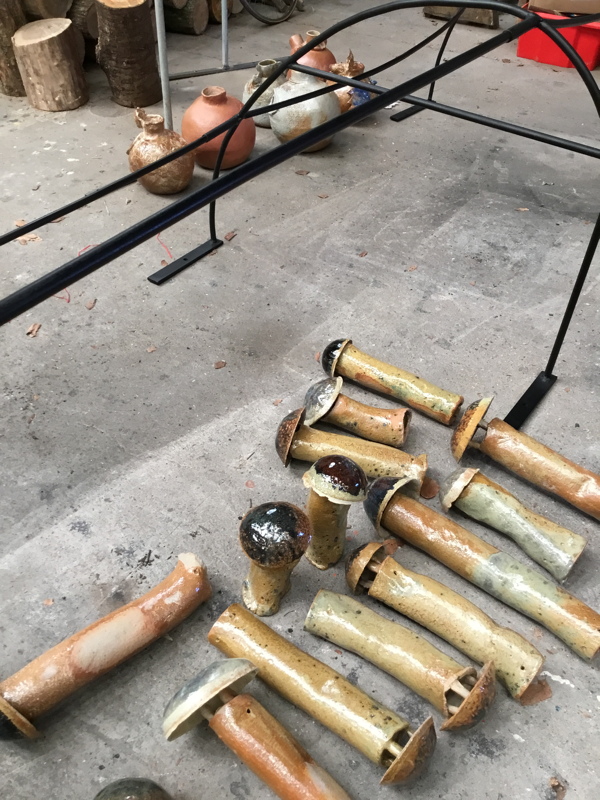 Projet avec les jeunes d'Herserange pour la cr&eacute;ation d'un totem musical Songes.