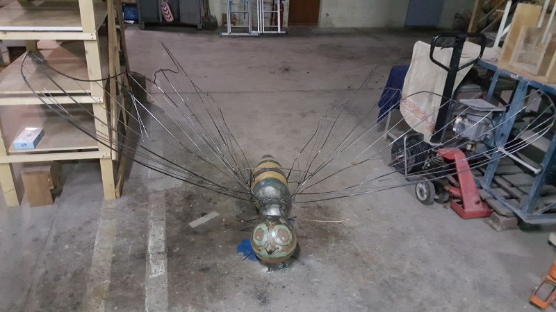 Projet artistique insectes pollinisateurs