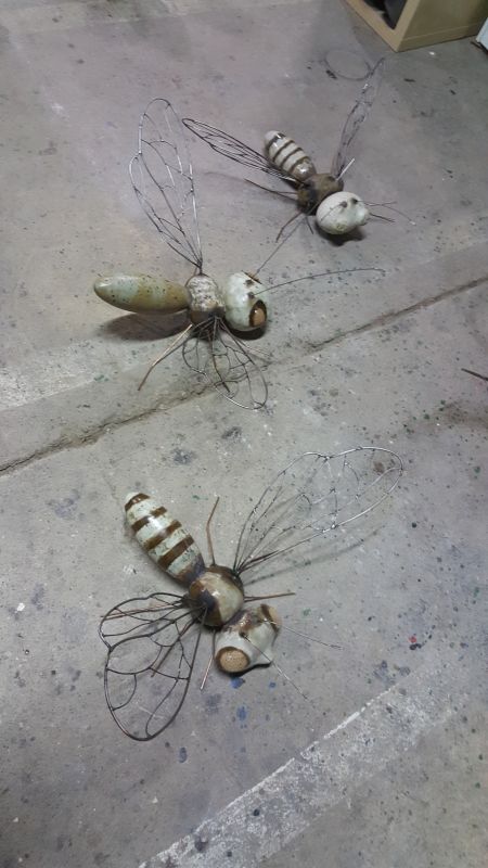 Projet artistique insectes pollinisateurs