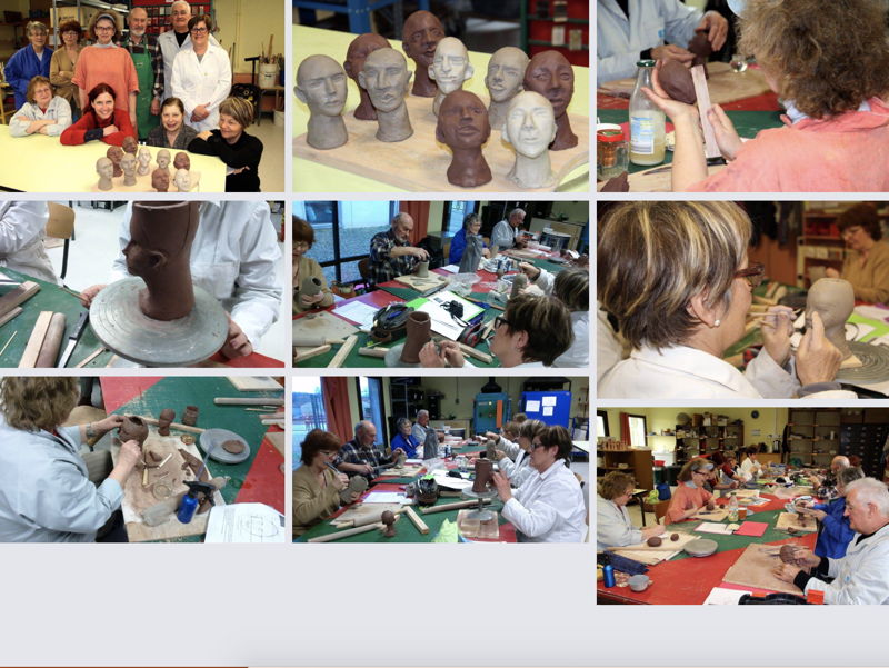 Workshop C&eacute;line Laurent T&ecirc;tes In &agrave; Ligny