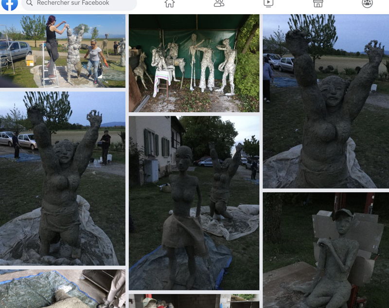 Workshop C&eacute;line Laurent Grand format &agrave; Fessenheim