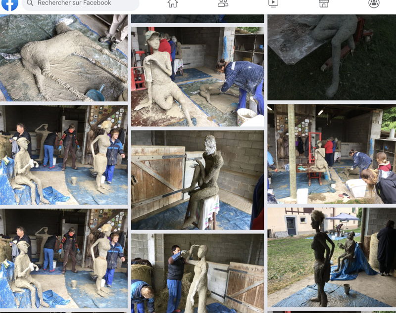 Workshop C&eacute;line Laurent Grand format &agrave; Fessenheim