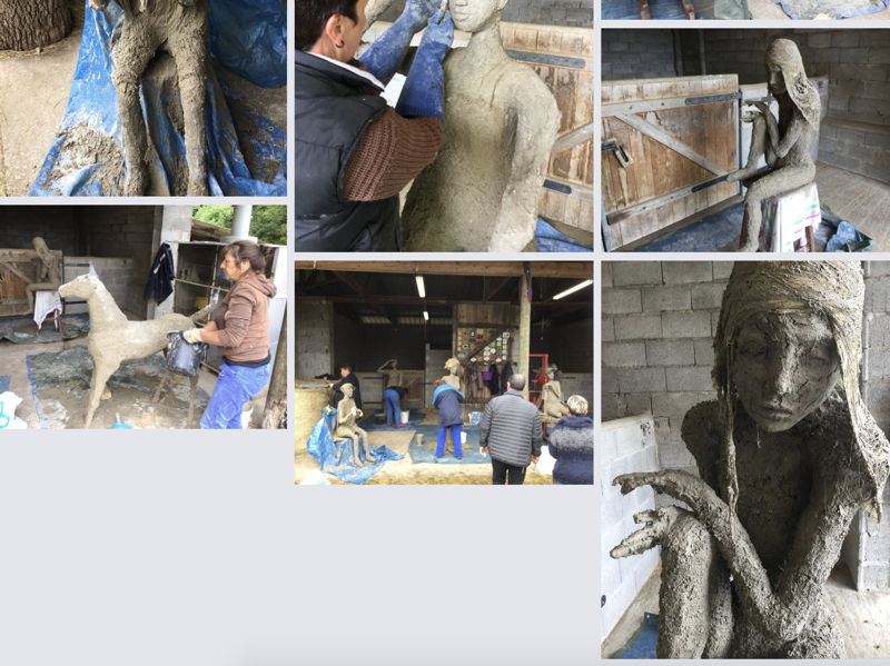 Workshop C&eacute;line Laurent Grand format &agrave; Fessenheim